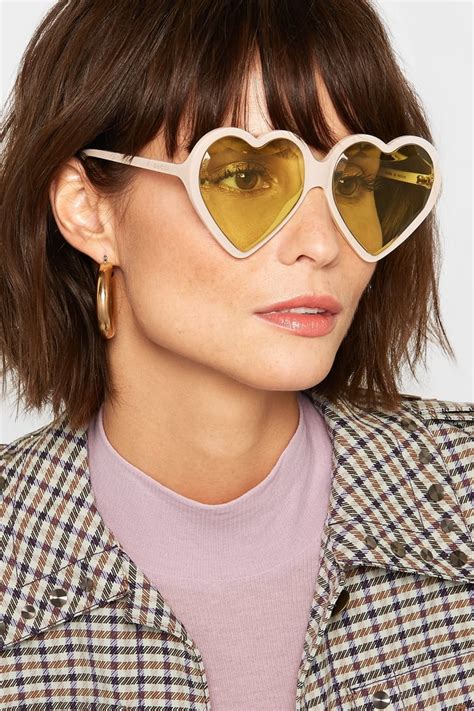 gucci heart glasses|Gucci heart shaped glasses.